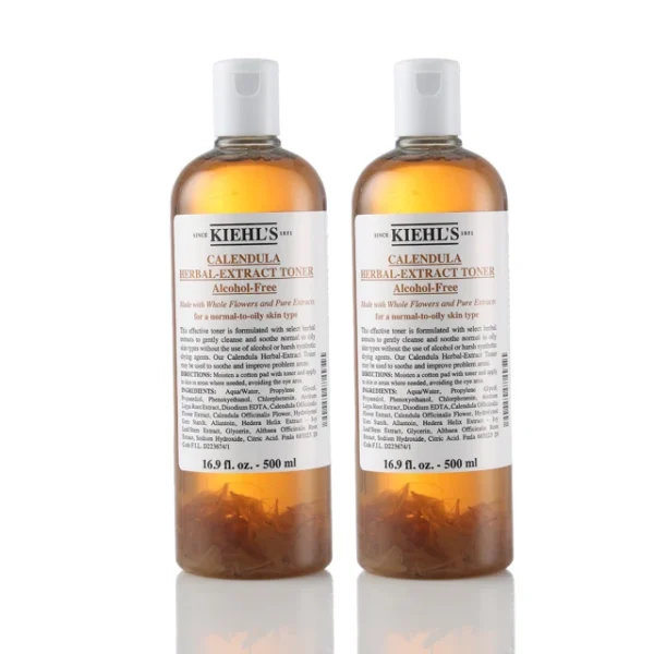 Kiehl’s金盞花植物精華化妝水500ml(買1送1)